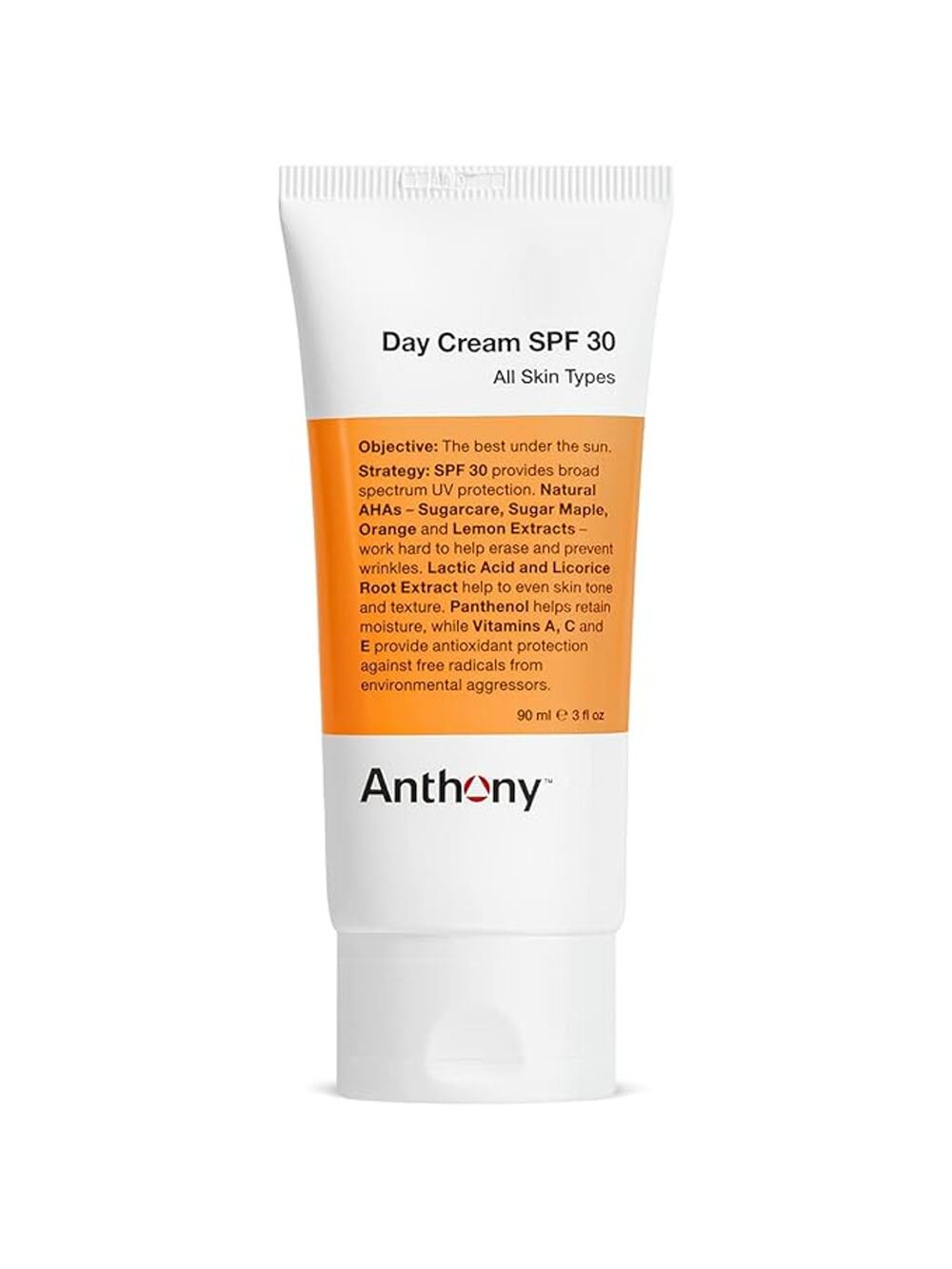 NWT Anthony Day Cream SPF 30 Men’s Moisturizer – Anti-Aging,Lightweight Sunblock